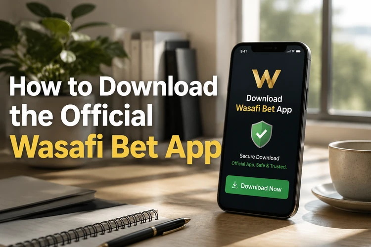 How to Download the Official Wasafi Bet App