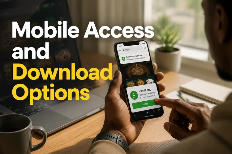 Mobile Access and Download Options