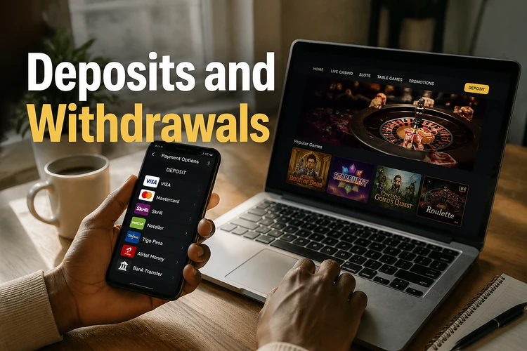 Deposits and Withdrawals