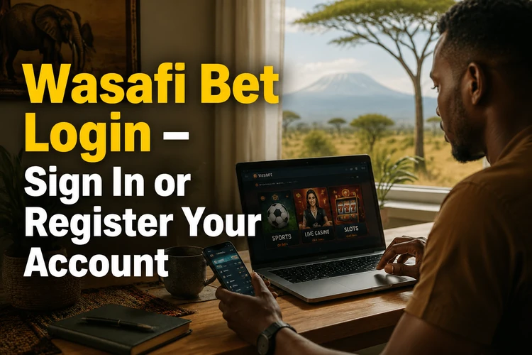 Wasafi Bet Login - Sign In or Register Your Account
